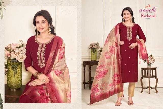 Ynf Heavy Roman Silk RIN190 AANCHI-RICHARD Setwise Collections Wholesale Dresses & Suits Catalogs Manufacturer