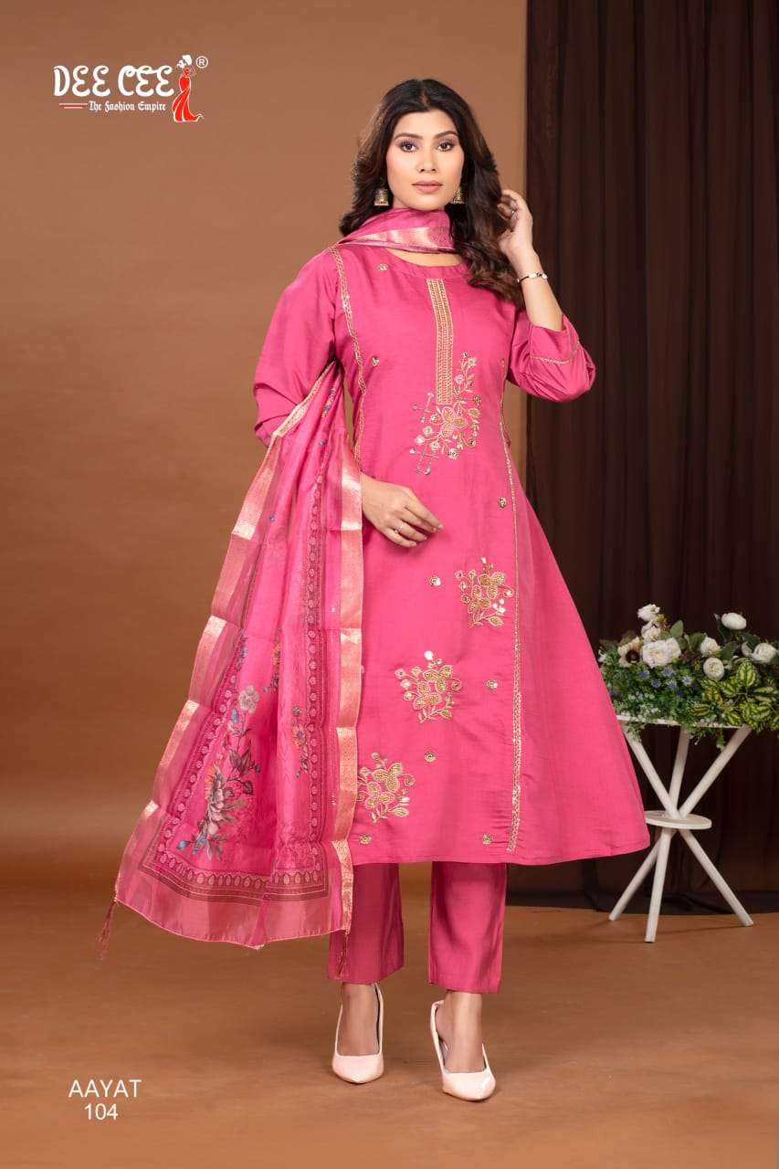 Ynf Heavy Roman Silk RIN190 DEECEE-AAYAT Setwise Collections Wholesale Kurtis Catalogs Manufacturer