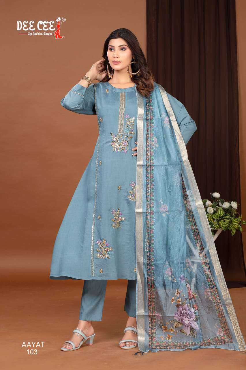 Ynf Heavy Roman Silk RIN190 DEECEE-AAYAT Setwise Collections Wholesale Kurtis Catalogs Manufacturer