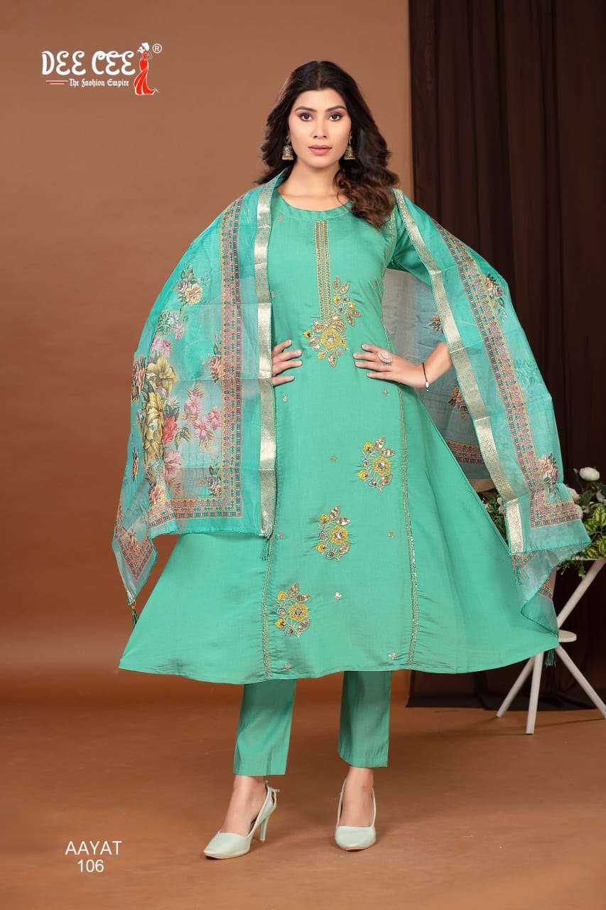 Ynf Heavy Roman Silk RIN190 DEECEE-AAYAT Setwise Collections Wholesale Kurtis Catalogs Manufacturer
