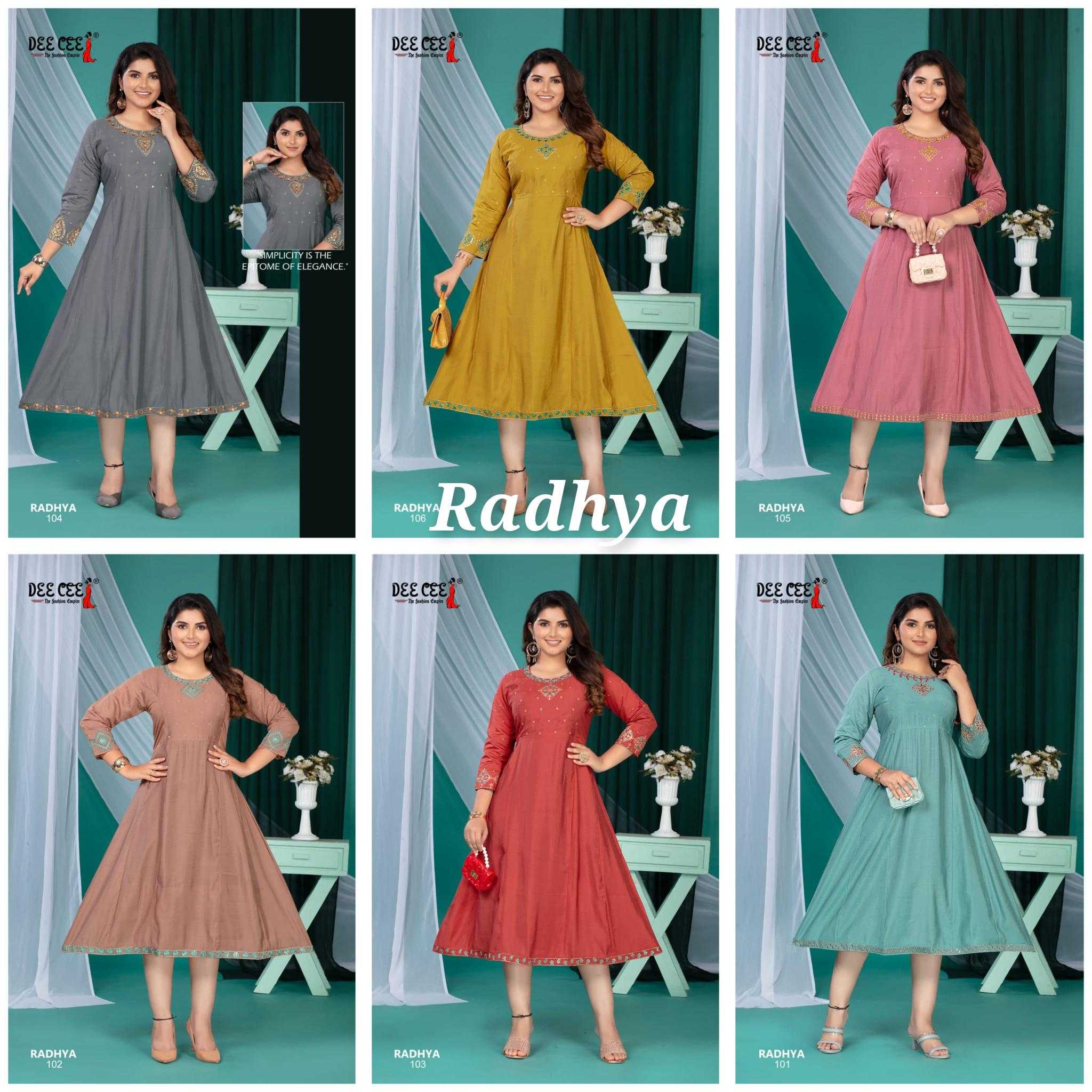 Ynf Heavy Roman Silk RIN190 DEECEE-RADHYA Setwise Collections Wholesale Gowns Catalogs Manufacturer