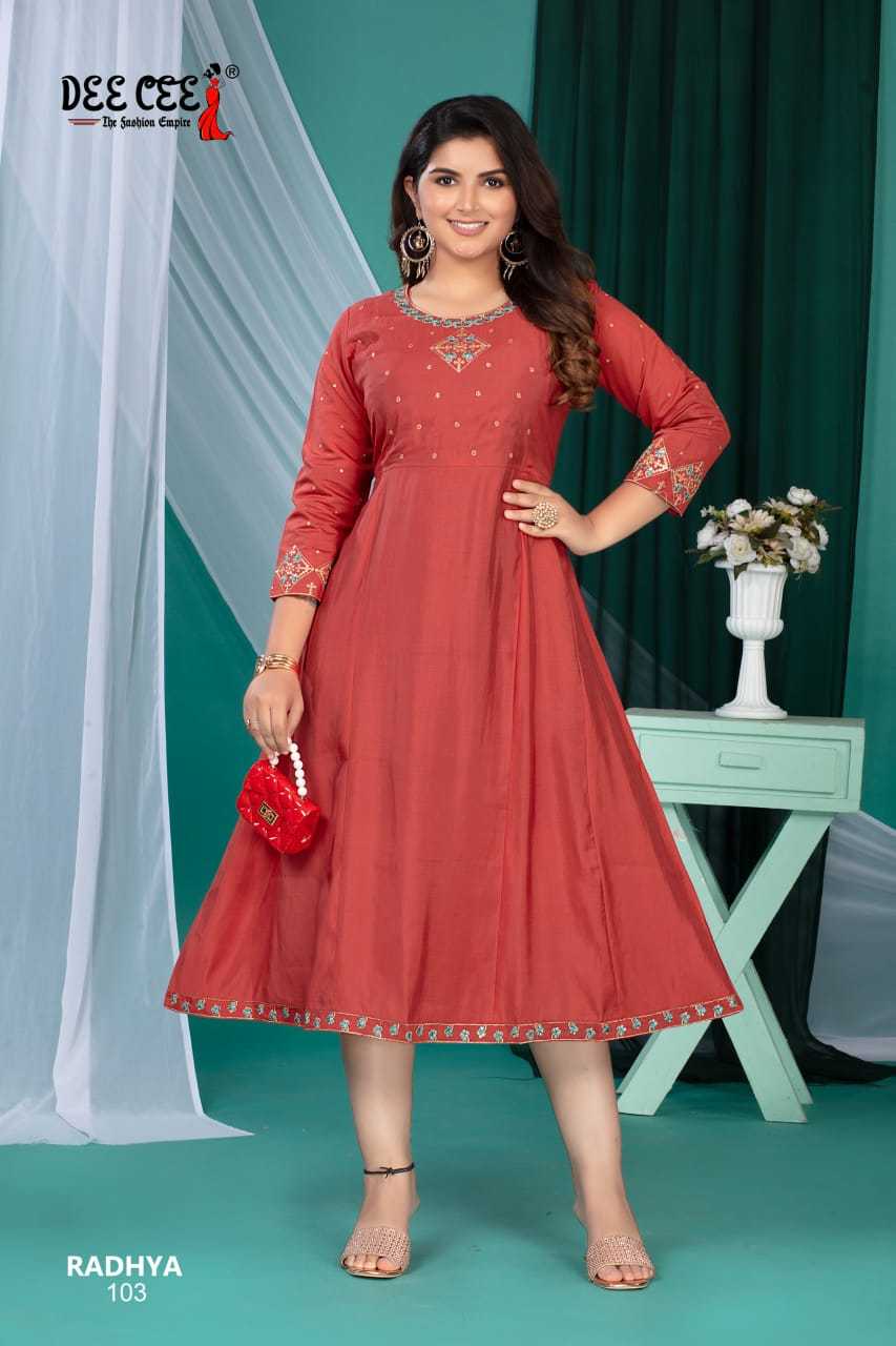 Ynf Heavy Roman Silk RIN190 DEECEE-RADHYA Setwise Collections Wholesale Gowns Catalogs Manufacturer