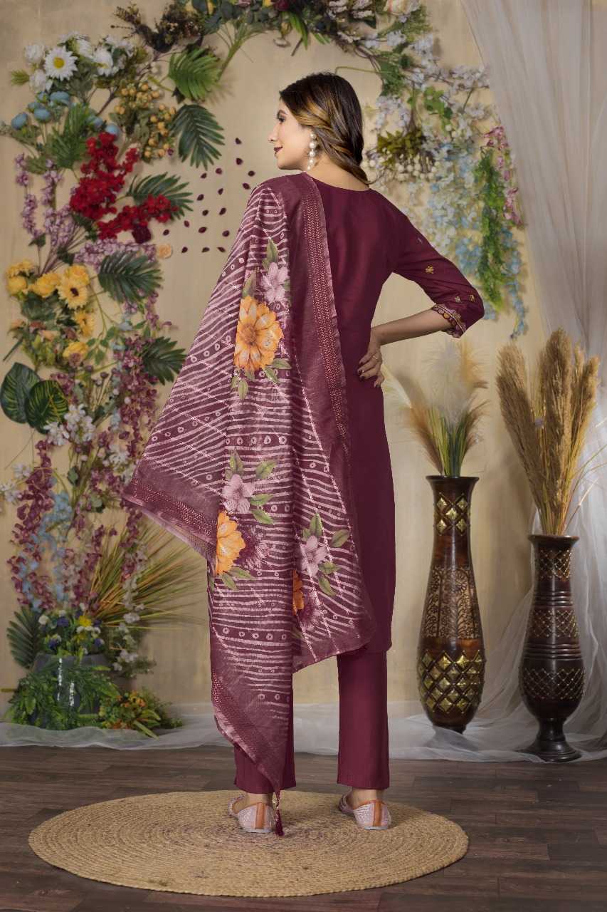Ynf Heavy Roman Silk RIN197 4761 Suits & Dresses Wholesale Embroidery Suits Party wear suits Designer Suits Manufacturer