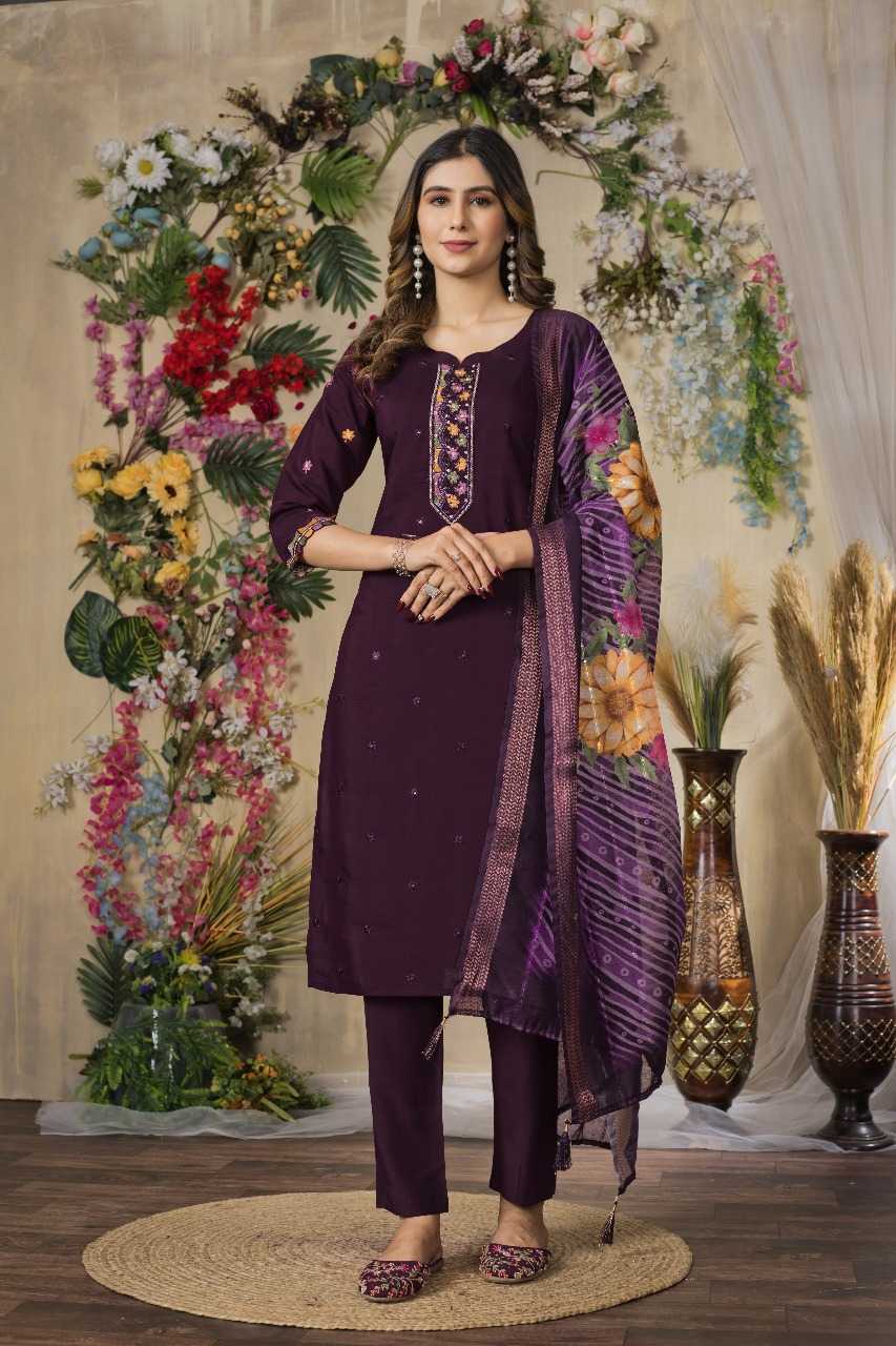 Ynf Heavy Roman Silk RIN197 4761 Suits & Dresses Wholesale Embroidery Suits Party wear suits Designer Suits Manufacturer