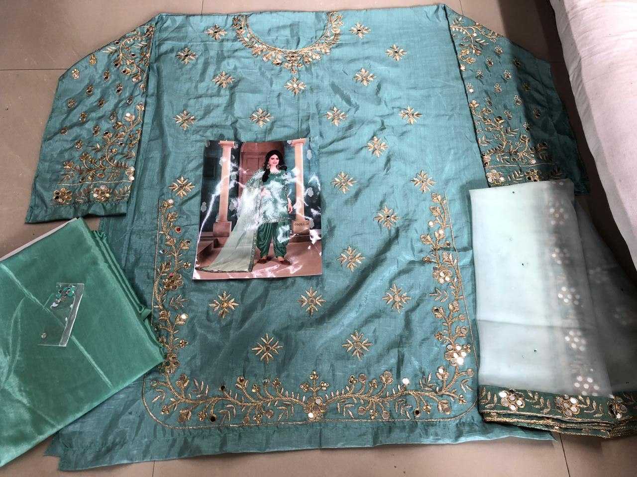 Ynf Heavy Silk KESH504 002021 Suits & Dresses Wedding Collections Festive Collections Wholesale Embroidery Suits Ladies Silk Suit Dhoti Salwar Suit Manufacturer