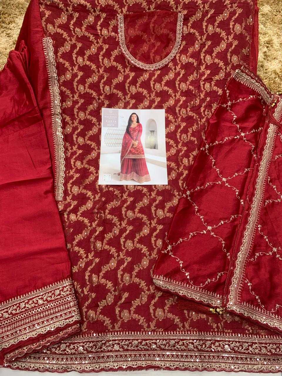 Ynf Jacquard KESH504 66211 Suits & Dresses Wholesale Ladies Suits Embroidery Suits Palazzo Suit Zari Work Suit Manufacturer