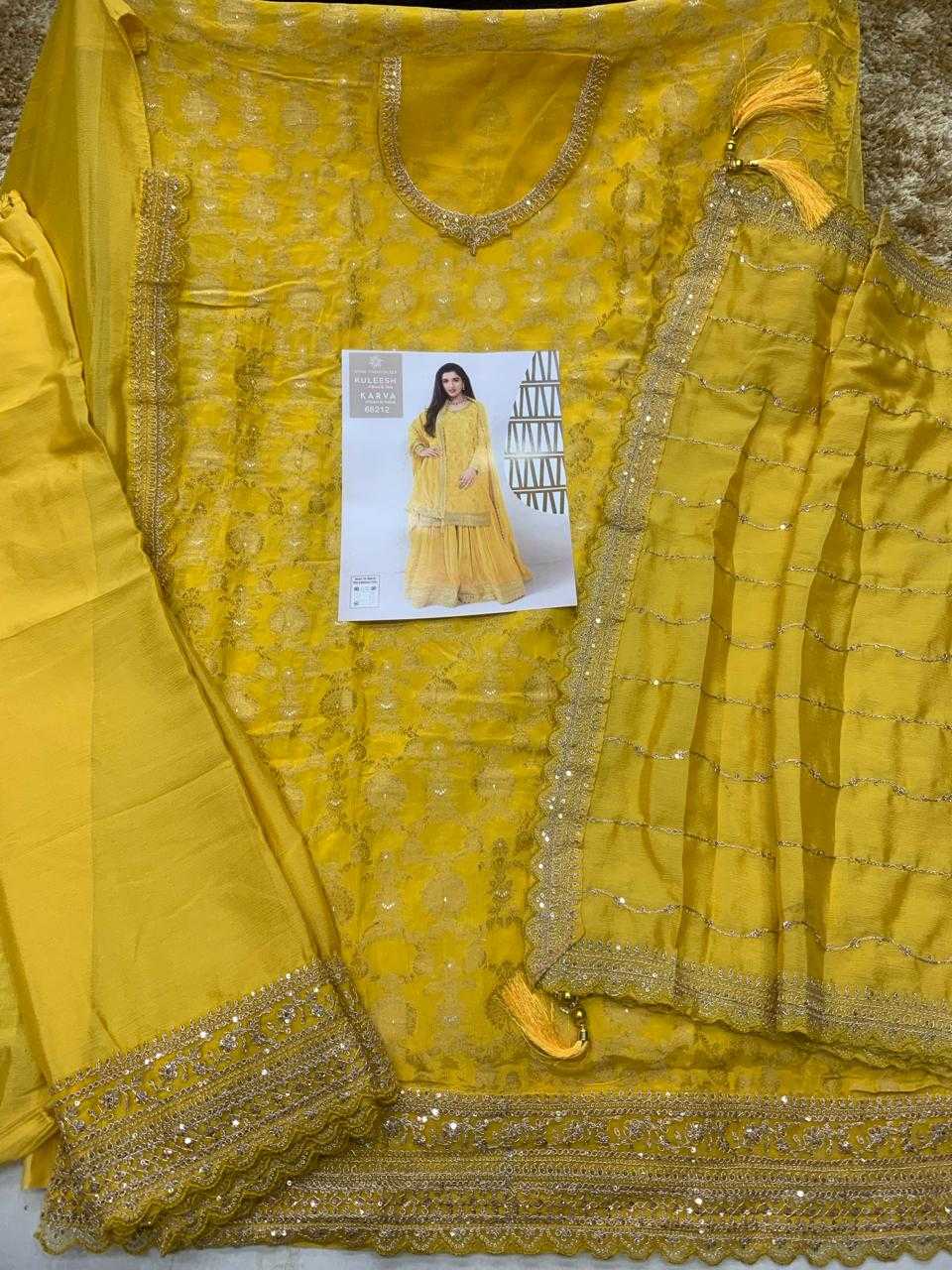 Ynf Jacquard KESH504 66211 Suits & Dresses Wholesale Ladies Suits Embroidery Suits Palazzo Suit Zari Work Suit Manufacturer