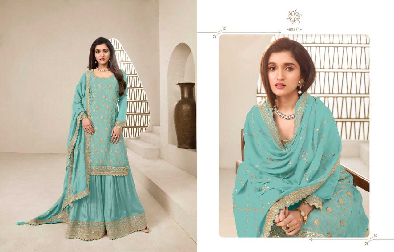 Ynf Jacquard KESH504 66211 Suits & Dresses Wholesale Ladies Suits Embroidery Suits Palazzo Suit Zari Work Suit Manufacturer