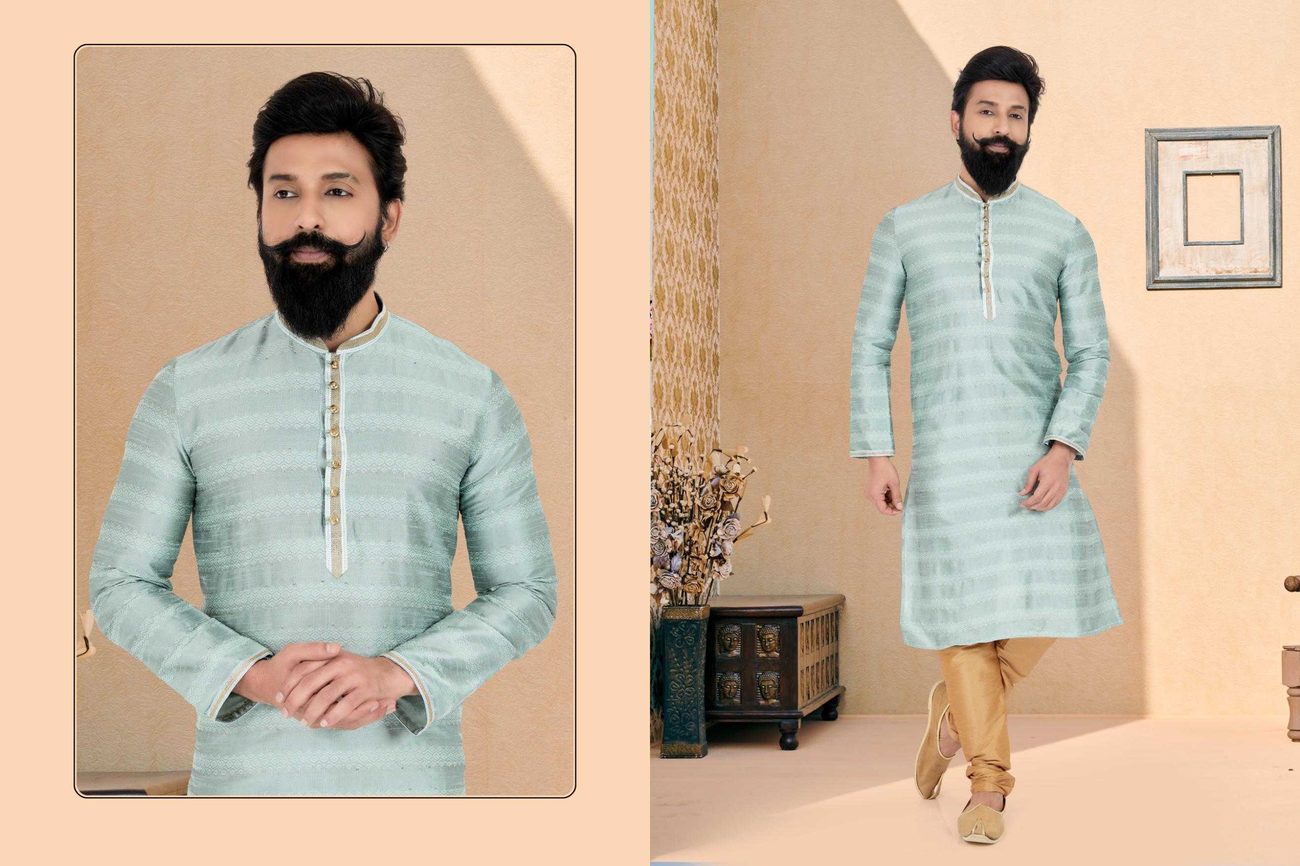 Ynf Jacquard RIN223 3078C Mens Wear Wholesale Mens Kurtas Mens Kurta Pyjama Men Wedding kurta Manufacturer