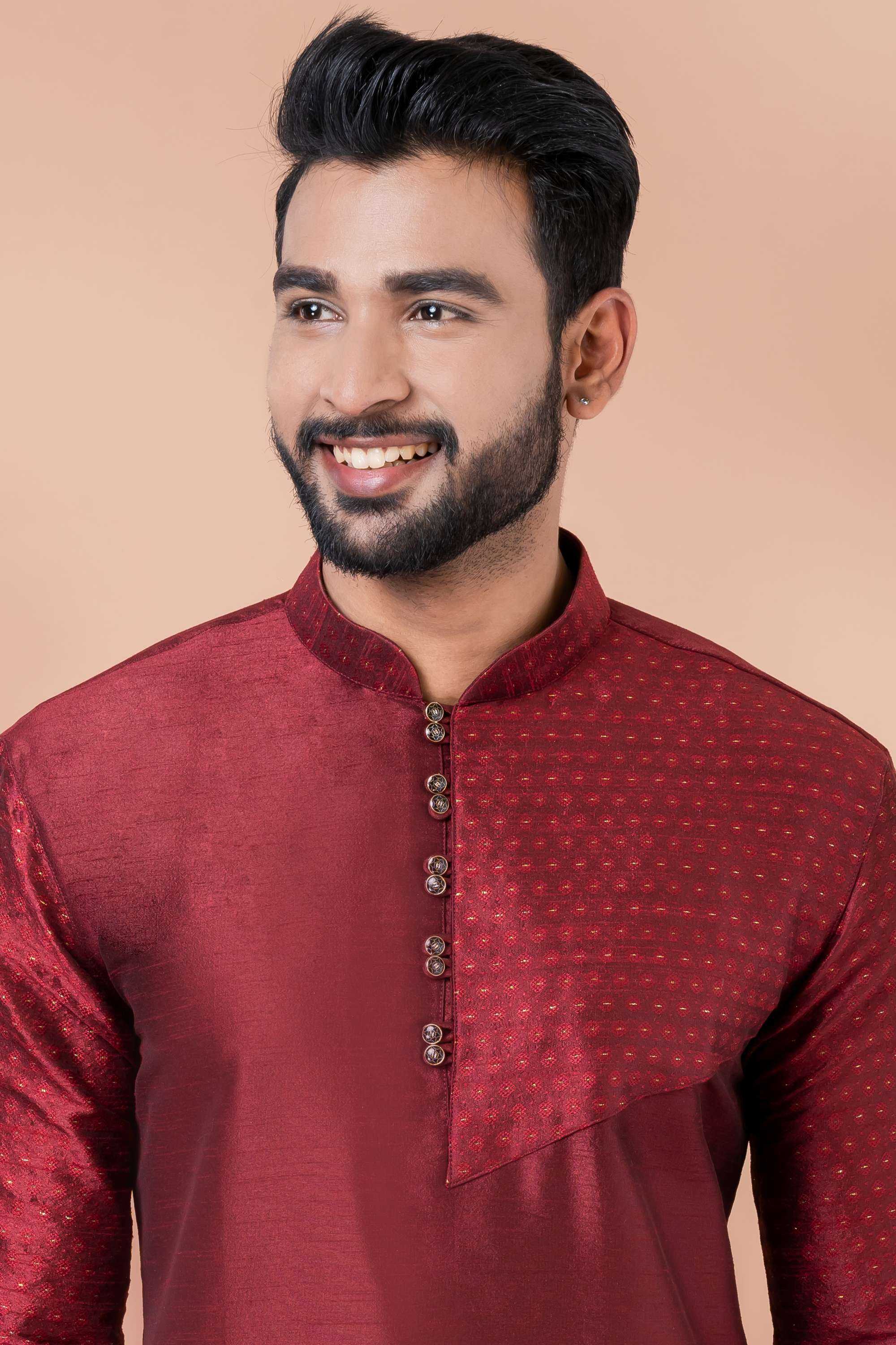 Ynf Jacquard RIN223 3371B Mens Wear Wholesale Mens Kurtas Mens Kurta Pyjama Men Wedding kurta Manufacturer