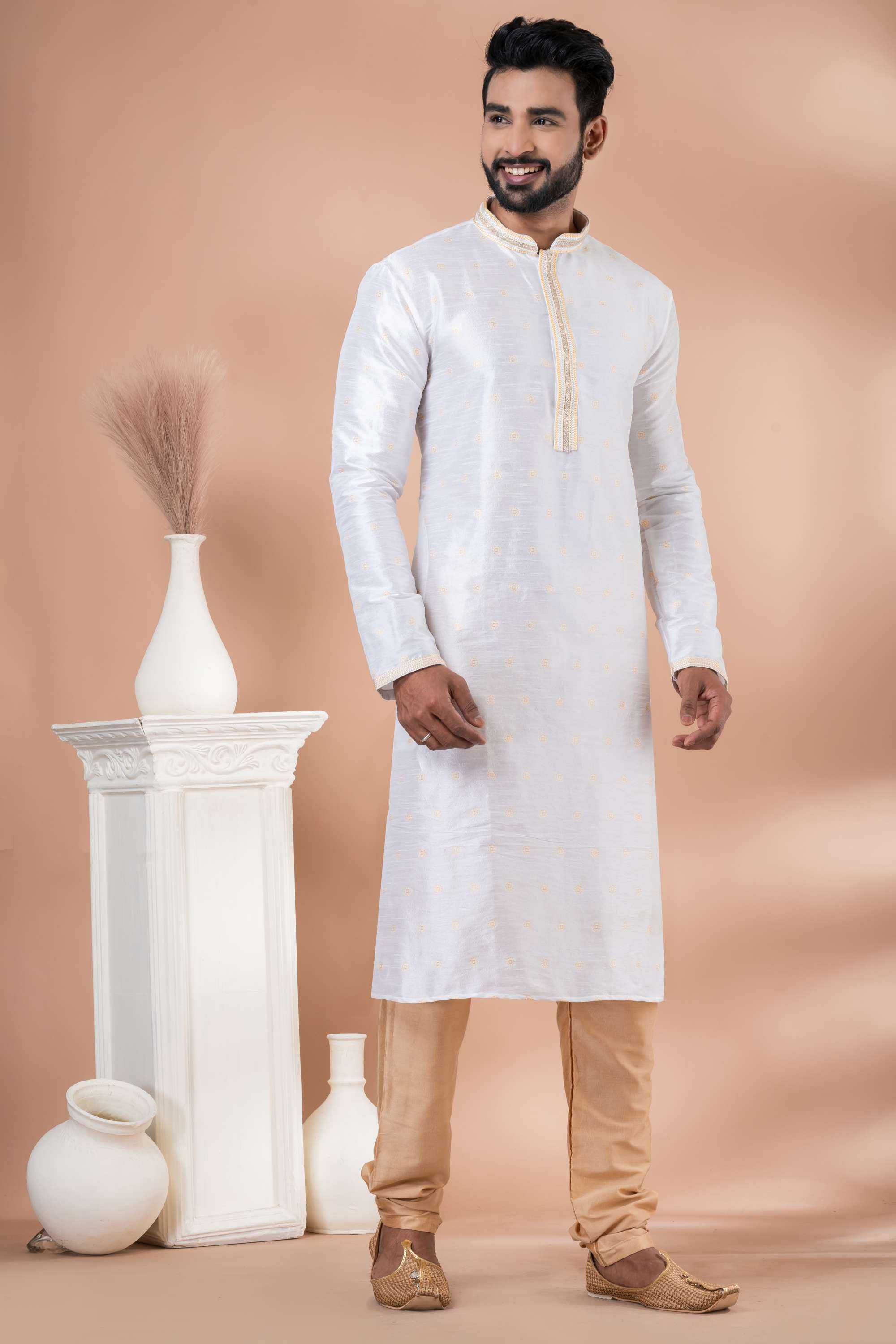 Ynf Jacquard RIN223 3377C Mens Wear Wholesale Mens Kurtas Mens Kurta Pyjama Men Wedding kurta Manufacturer