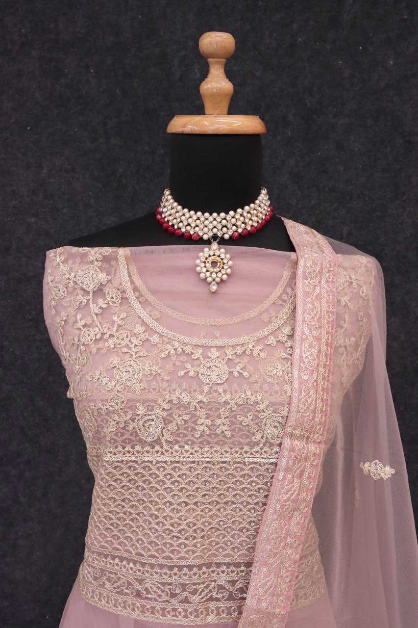 Ynf Japan Sartin KESH504 8397 Gowns Wholesale Embroidery Gowns Anarkali Gown Long Gowns Sequin Gowns Manufacturer