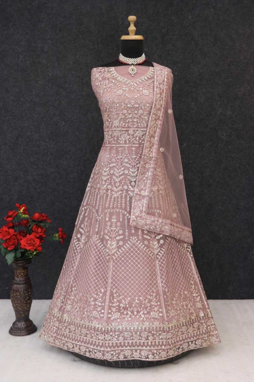 Ynf Japan Sartin KESH504 8398 Gowns Wholesale Fancy Gowns Embroidery Gowns Party Wear Gowns Sequin Gowns Manufacturer