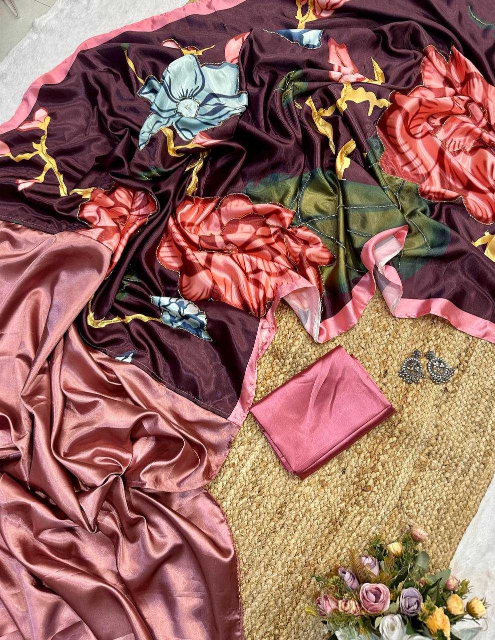Ynf Japan Sartin KESH509 117 Sarees Wholesale Designer Sarees Fancy Sarees Ladies Sarees Manufacturer