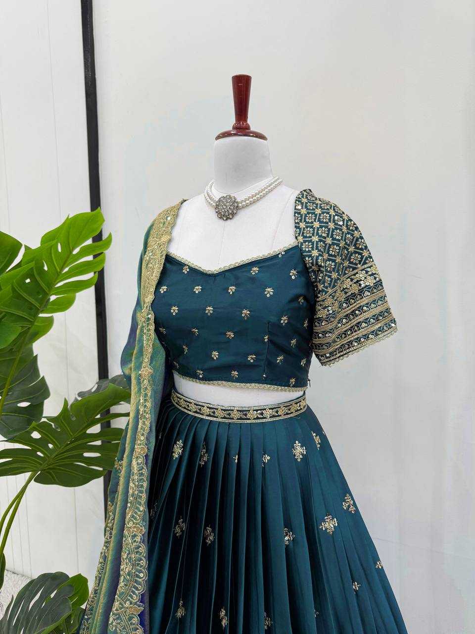 Ynf Japan Sartin RIN162 361 Lehengas Wholesale Designer Lehenga Fancy Lehenga Satin Lehenga Manufacturer