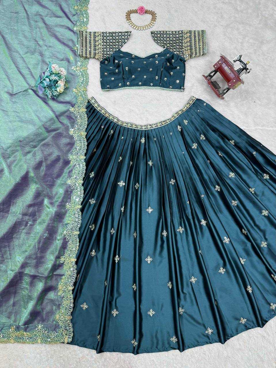 Ynf Japan Sartin RIN162 361 Lehengas Wholesale Designer Lehenga Fancy Lehenga Satin Lehenga Manufacturer
