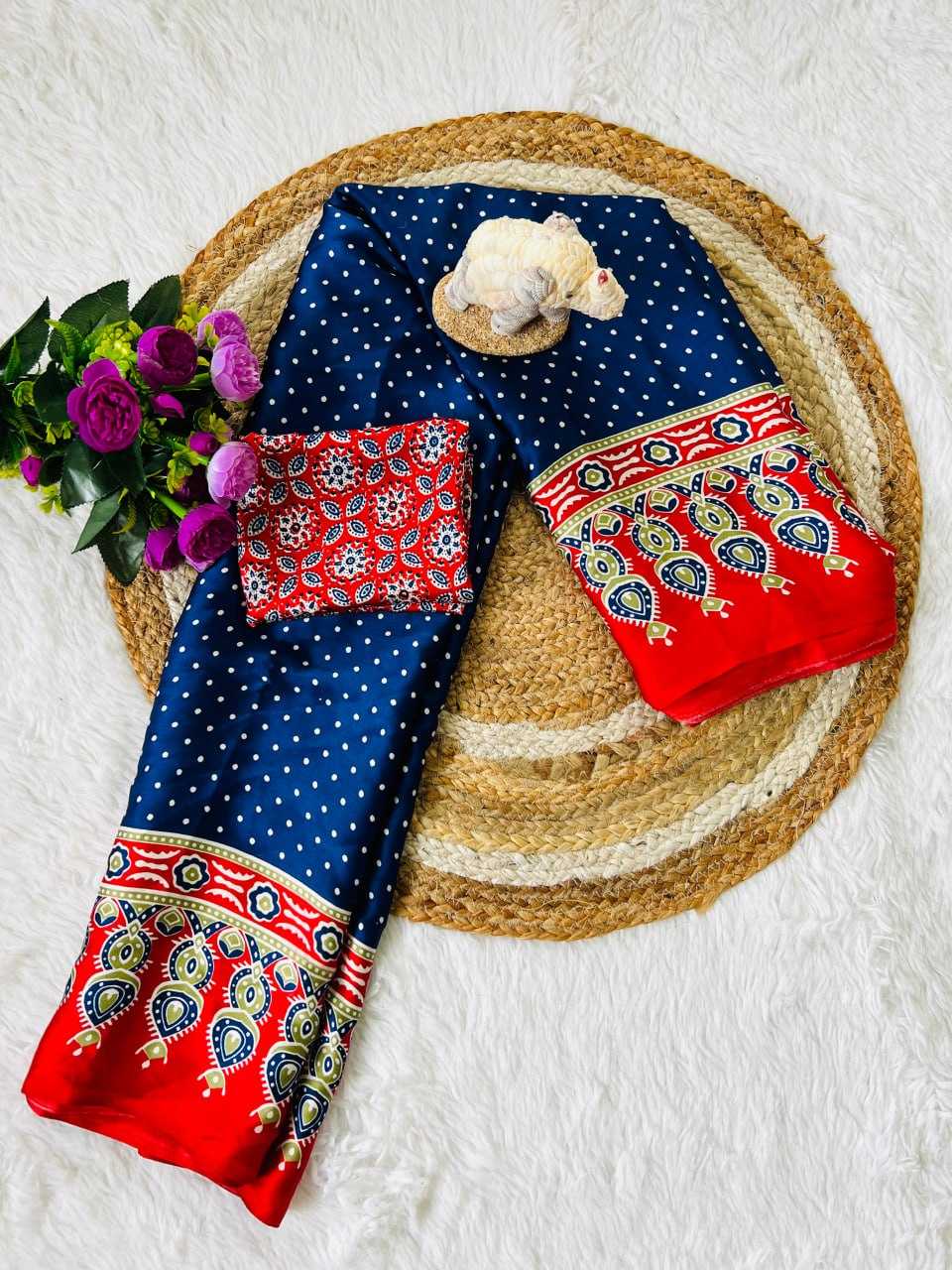 Ynf Japan Sartin RIN207 2235 Sarees Wholesale Fancy Sarees Printed Sarees Ladies Sarees Manufacturer