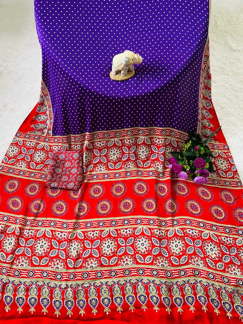 Ynf Japan Sartin RIN207 2235 Sarees Wholesale Fancy Sarees Printed Sarees Ladies Sarees Manufacturer