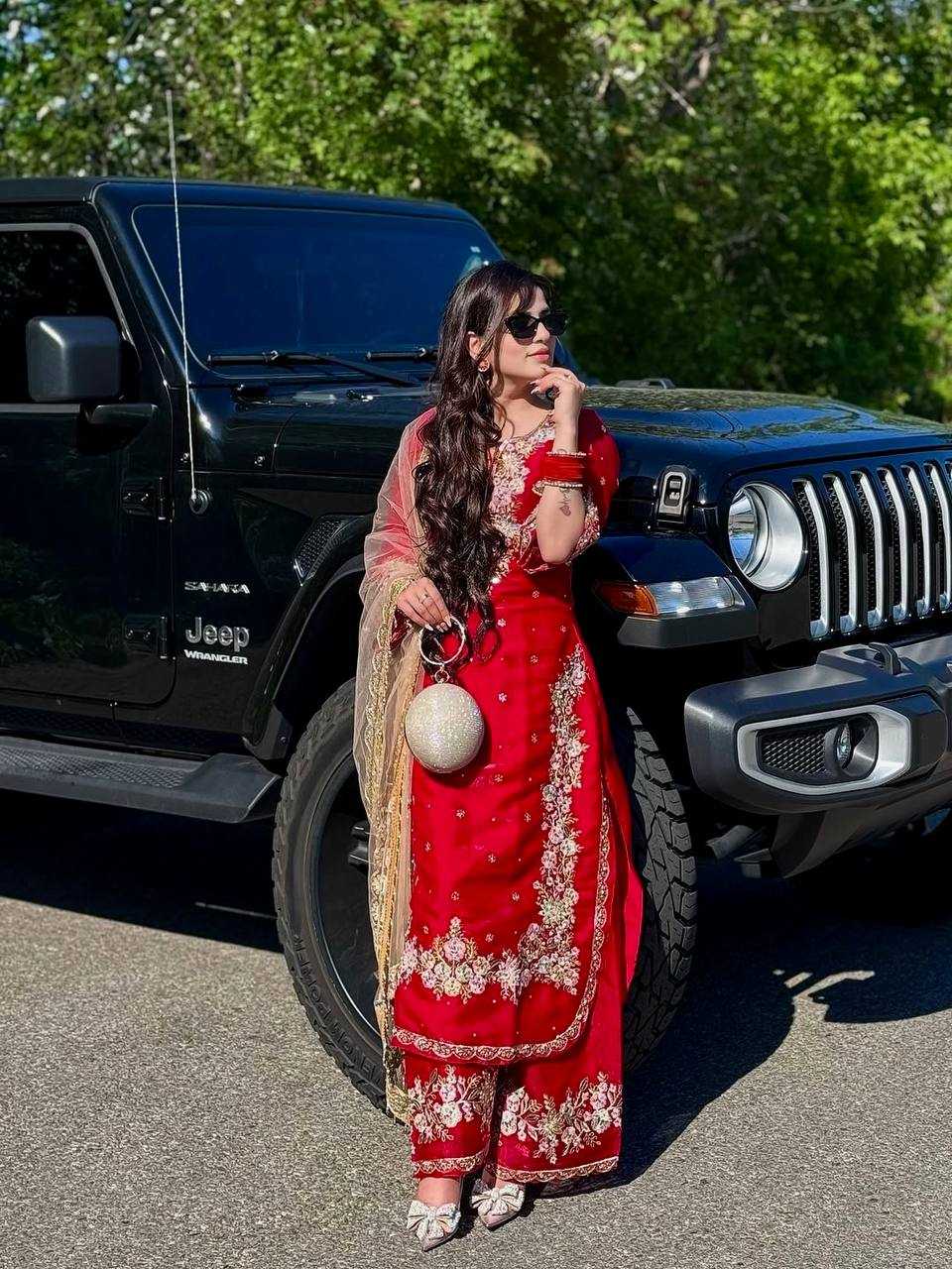 Ynf Jimmy Choo KESH141 199 Suits & Dresses Festive Collections Plus Size Collections Wholesale Embroidery Suits Palazzo Suit Designer Suits Manufacturer