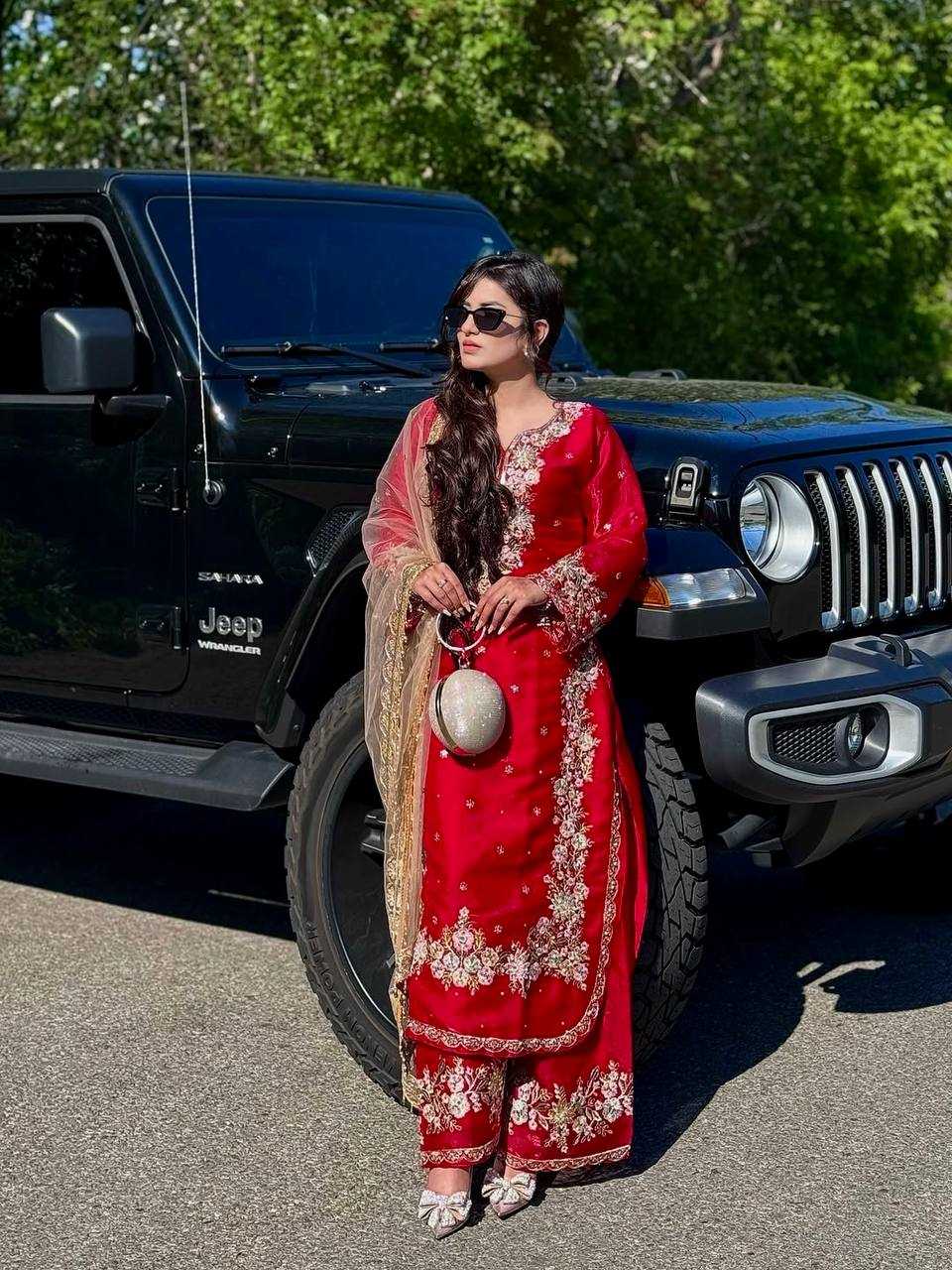 Ynf Jimmy Choo KESH141 199 Suits & Dresses Festive Collections Plus Size Collections Wholesale Embroidery Suits Palazzo Suit Designer Suits Manufacturer