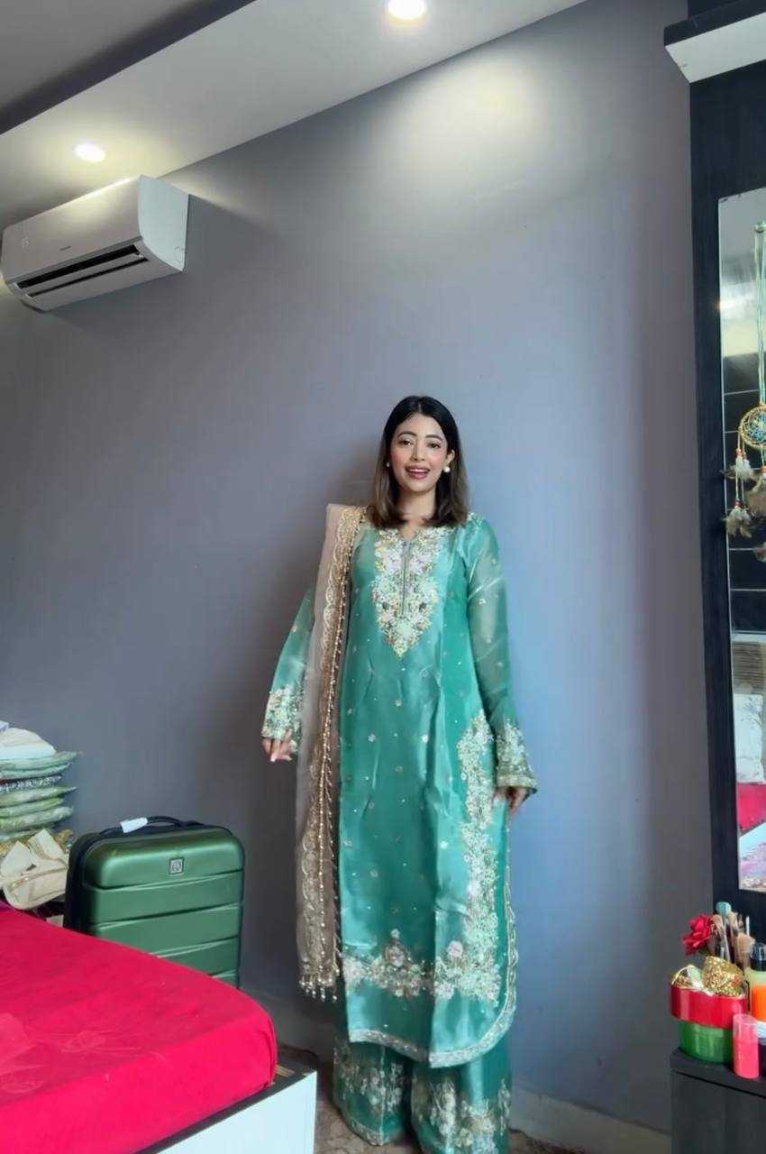 Ynf Jimmy Choo KESH141 199 Suits & Dresses Festive Collections Plus Size Collections Wholesale Embroidery Suits Palazzo Suit Designer Suits Manufacturer