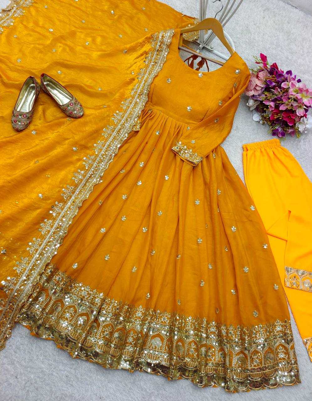 Ynf Jimmy Choo KESH506 135 Gowns Wholesale Fancy Gowns Embroidery Gowns Designer Gowns Manufacturer