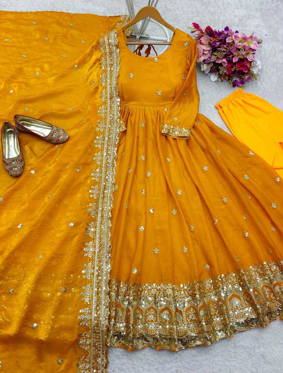 Ynf Jimmy Choo KESH506 135 Gowns Wholesale Fancy Gowns Embroidery Gowns Designer Gowns Manufacturer