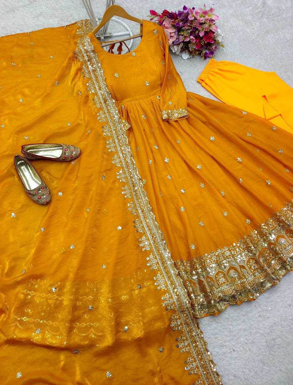 Ynf Jimmy Choo KESH506 135 Gowns Wholesale Fancy Gowns Embroidery Gowns Designer Gowns Manufacturer