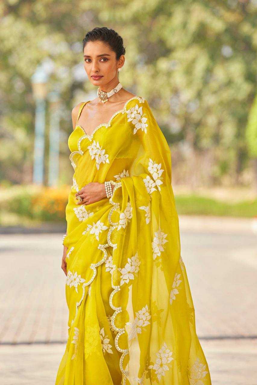 Ynf Jimmy Choo RIN131 398 Sarees Wedding Collections Festive Collections Wholesale Jimmy Choo Sarees Sequence Sarees Embroidered Sarees Manufacturer