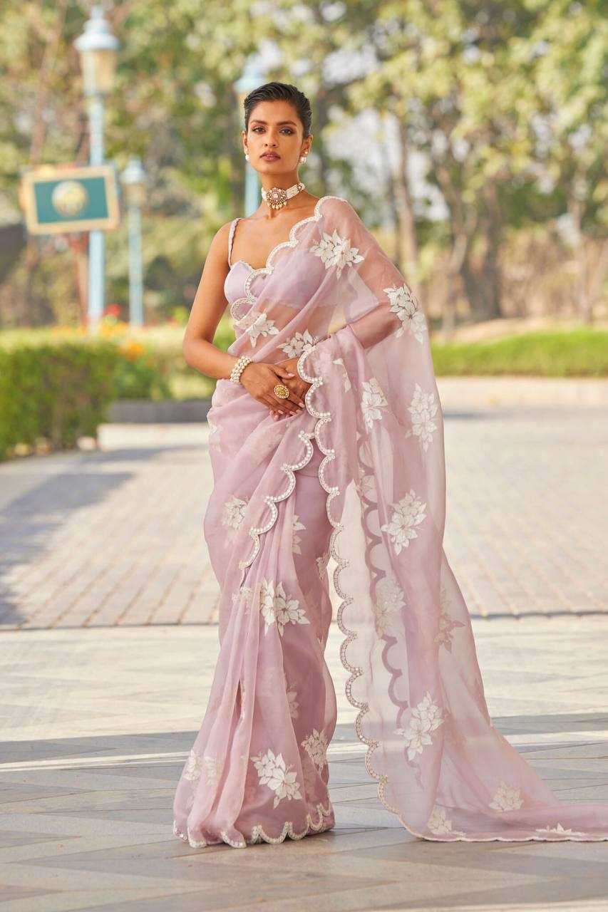 Ynf Jimmy Choo RIN131 398 Sarees Wedding Collections Festive Collections Wholesale Jimmy Choo Sarees Sequence Sarees Embroidered Sarees Manufacturer