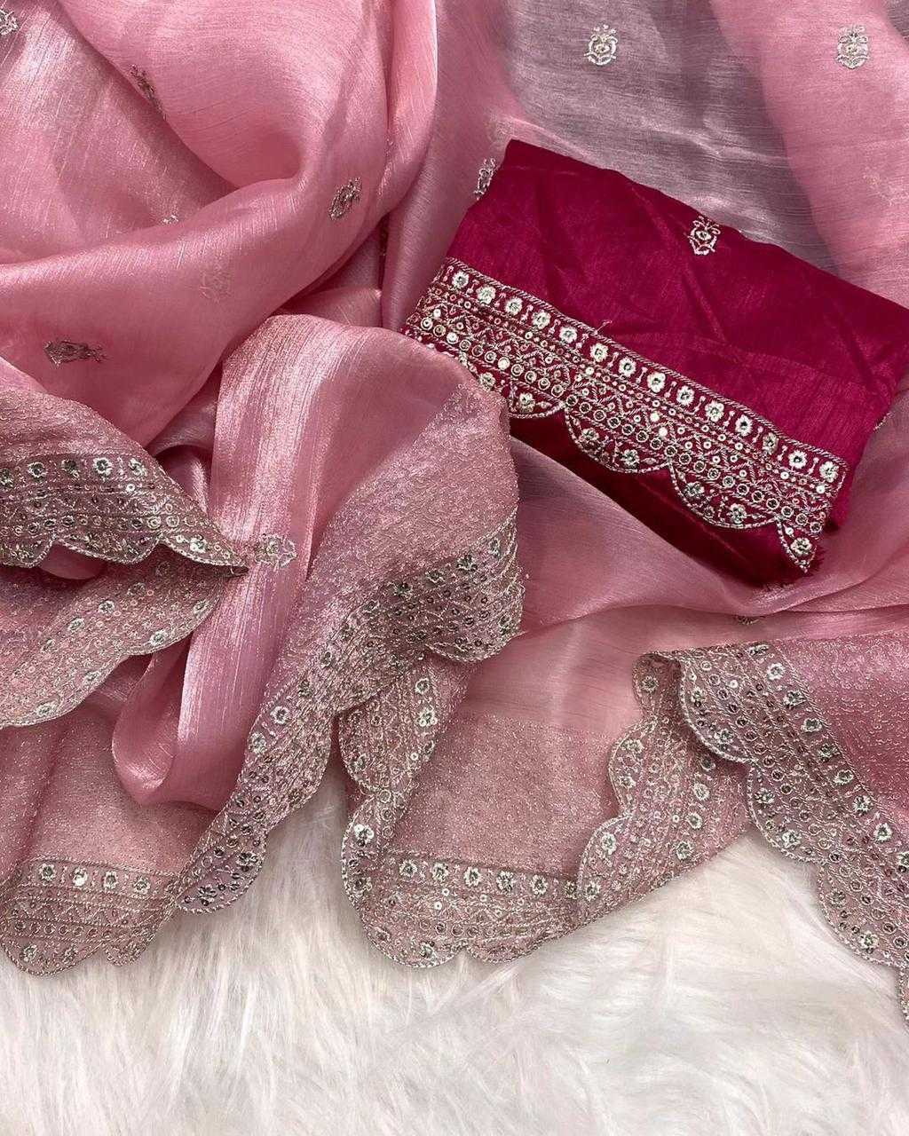 Ynf Jimmy Choo RIN134 0260 Silk Sarees Wedding Collections Festive Collections Wholesale Soft Silk Sarees Designer Silk Sarees Embroidered Silk Sarees Manufacturer