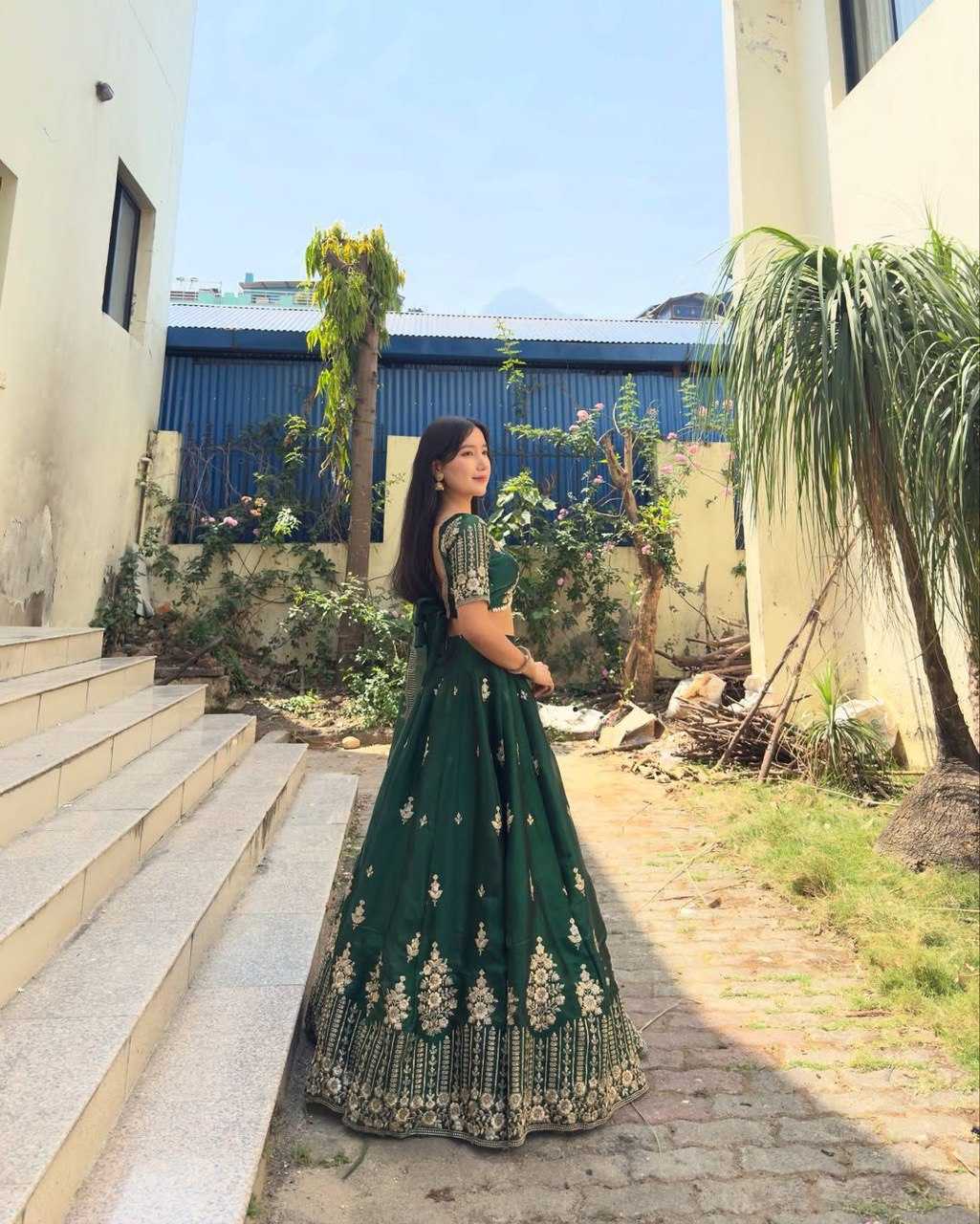 Ynf Jimmy Choo RIN162 357 Lehengas Festive Collections Wholesale Sequins Lehenga Navratri Chaniya Choli Manufacturer