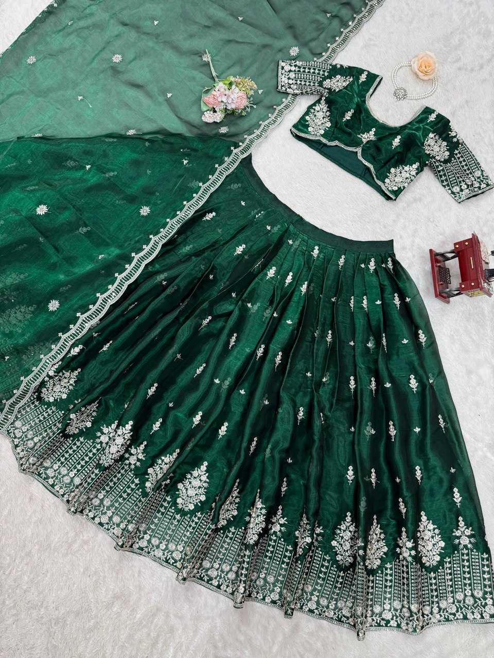 Ynf Jimmy Choo RIN162 357 Lehengas Festive Collections Wholesale Sequins Lehenga Navratri Chaniya Choli Manufacturer