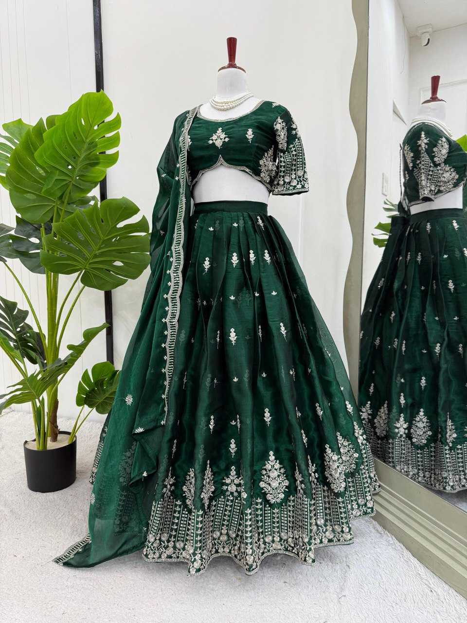 Ynf Jimmy Choo RIN162 357 Lehengas Festive Collections Wholesale Sequins Lehenga Navratri Chaniya Choli Manufacturer