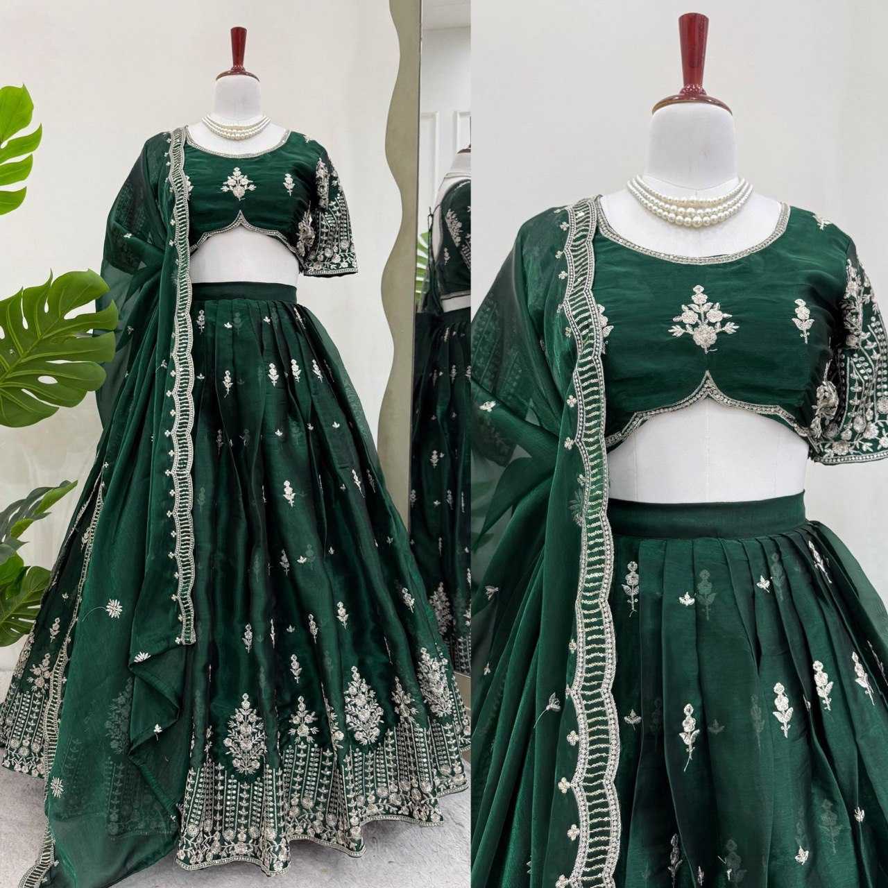 Ynf Jimmy Choo RIN162 357 Lehengas Festive Collections Wholesale Sequins Lehenga Navratri Chaniya Choli Manufacturer