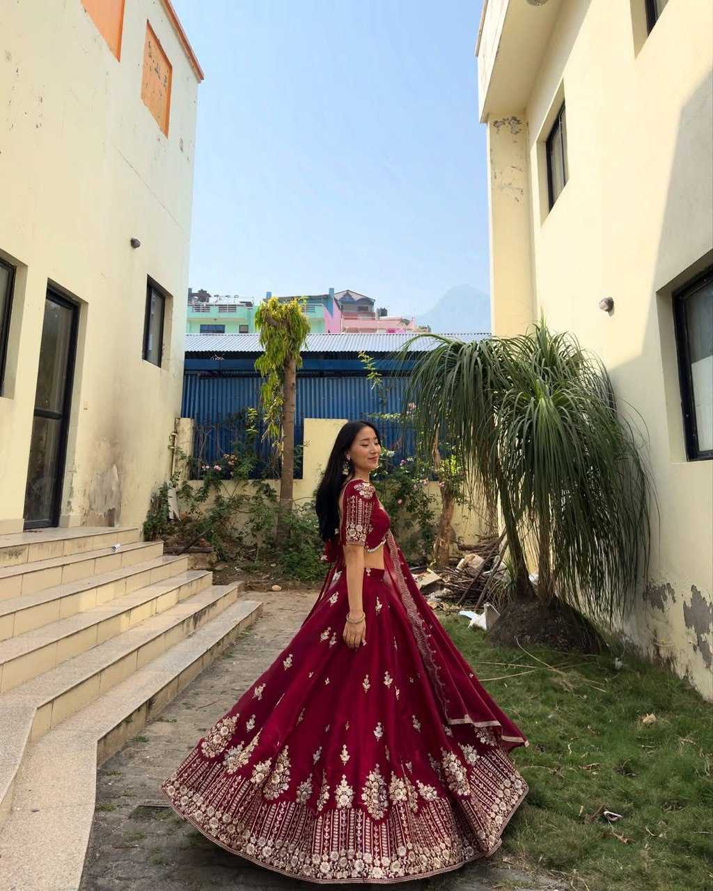 Ynf Jimmy Choo RIN162 357 Lehengas Festive Collections Wholesale Sequins Lehenga Navratri Chaniya Choli Manufacturer