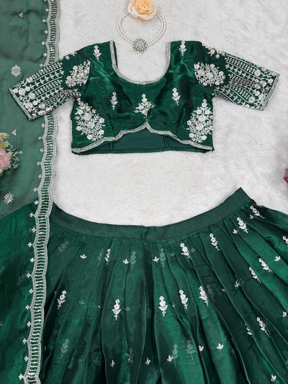 Ynf Jimmy Choo RIN162 357 Lehengas Festive Collections Wholesale Sequins Lehenga Navratri Chaniya Choli Manufacturer