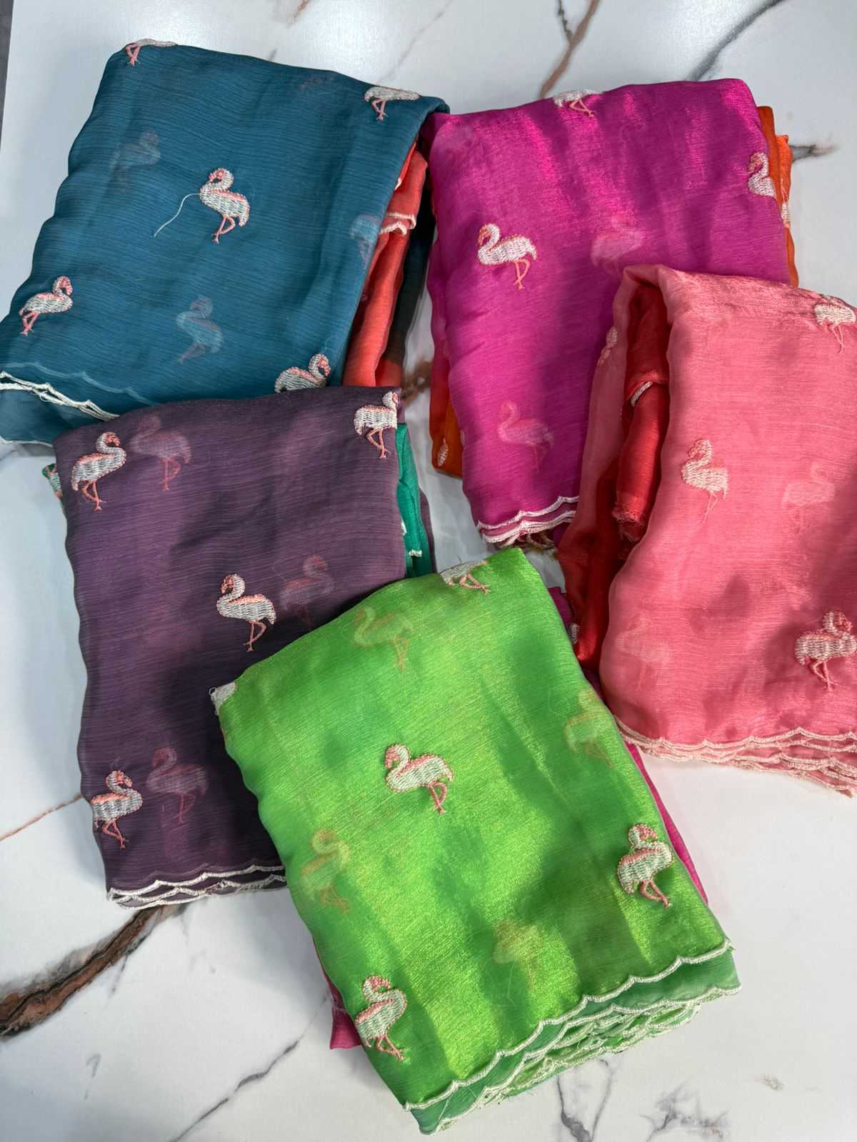 Ynf Jimmy Choo RIN178 batakh Sarees Wedding Collections Festive Collections Wholesale Designer Sarees Jimmy Choo Sarees Embroidered Sarees Manufacturer