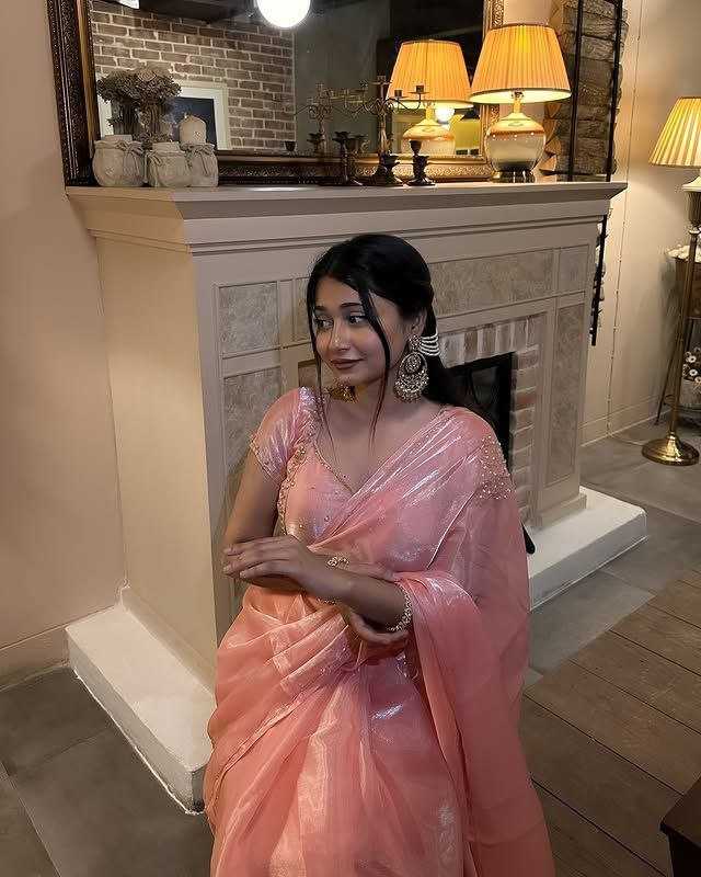 Ynf Jimmy Choo RIN216 rose gold Sarees Wholesale Designer Sarees Jimmy Choo Sarees Fancy Sarees Manufacturer