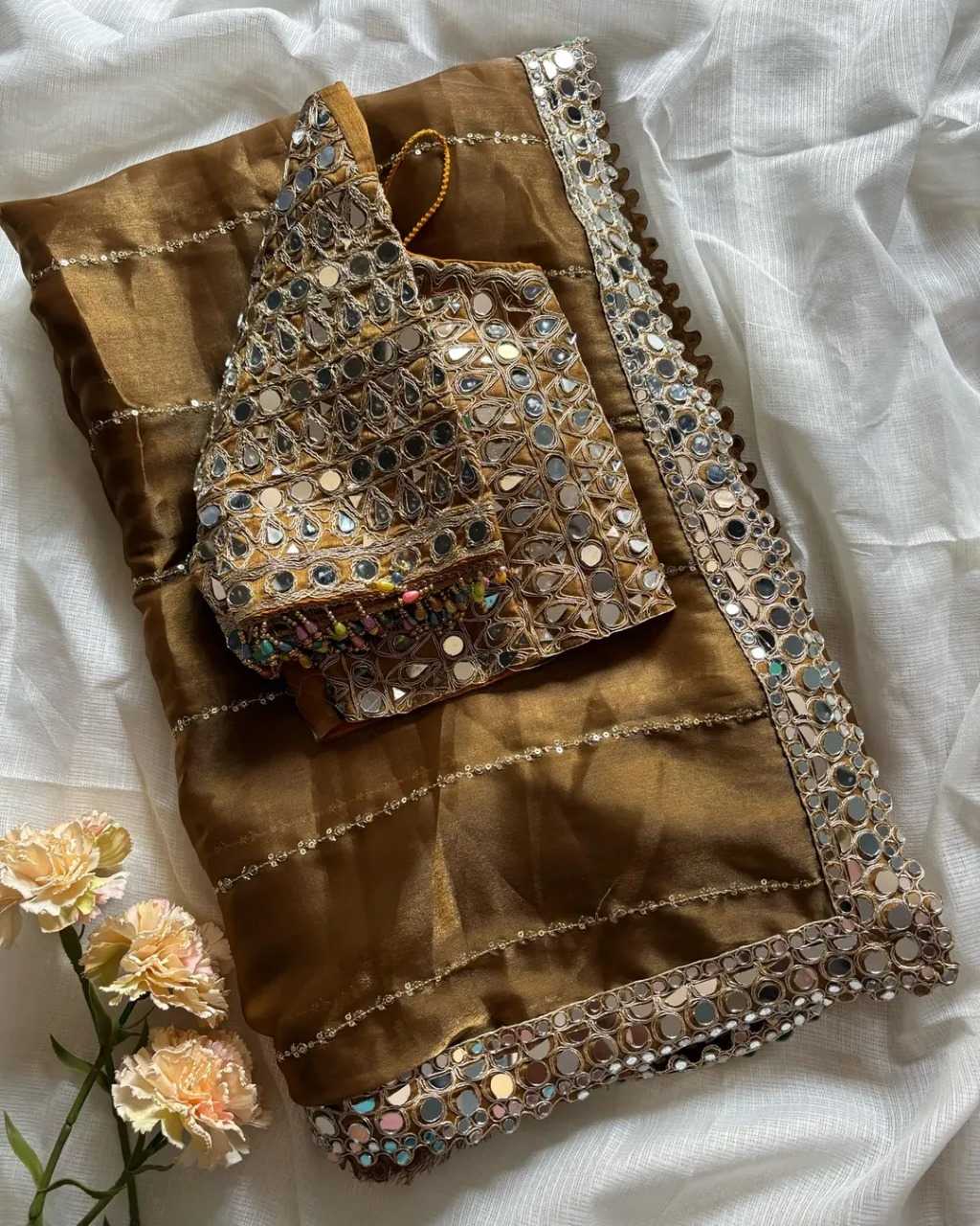 Ynf Jimmy Choo RIN222 Fiza Silk Sarees Wedding Collections Festive Collections Wholesale Handloom Sarees Designer Silk Sarees Silk Sarees For Weddings Manufacturer