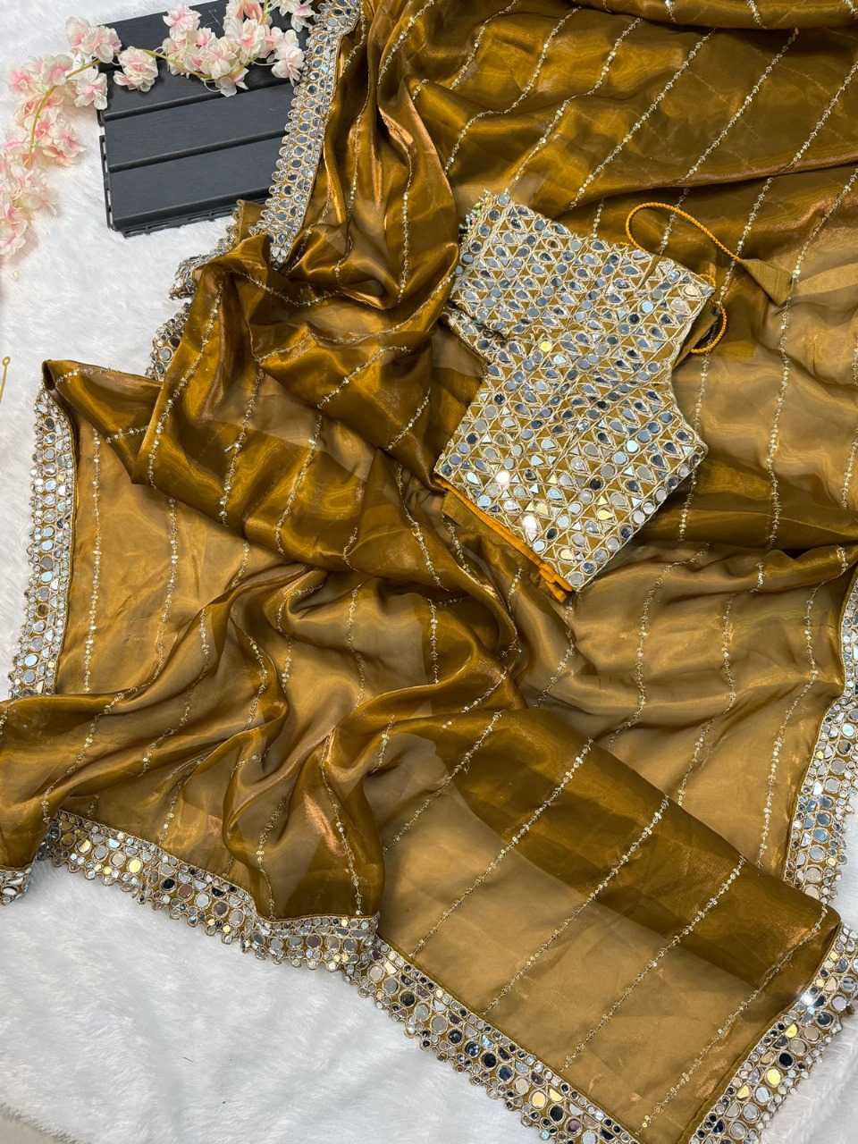 Ynf Jimmy Choo RIN222 Fiza Silk Sarees Wedding Collections Festive Collections Wholesale Handloom Sarees Designer Silk Sarees Silk Sarees For Weddings Manufacturer