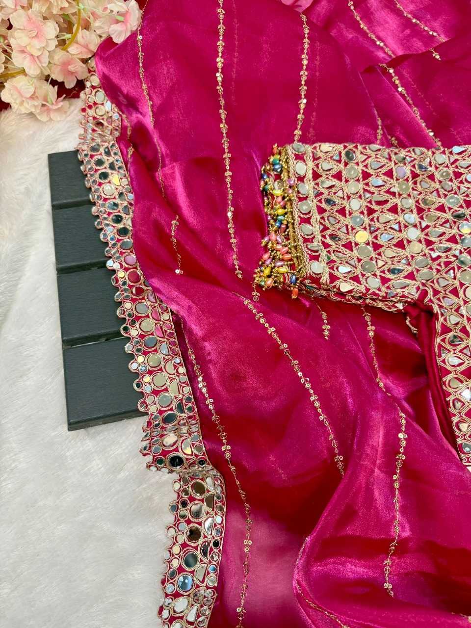Ynf Jimmy Choo RIN222 Fiza Silk Sarees Wedding Collections Festive Collections Wholesale Handloom Sarees Designer Silk Sarees Silk Sarees For Weddings Manufacturer