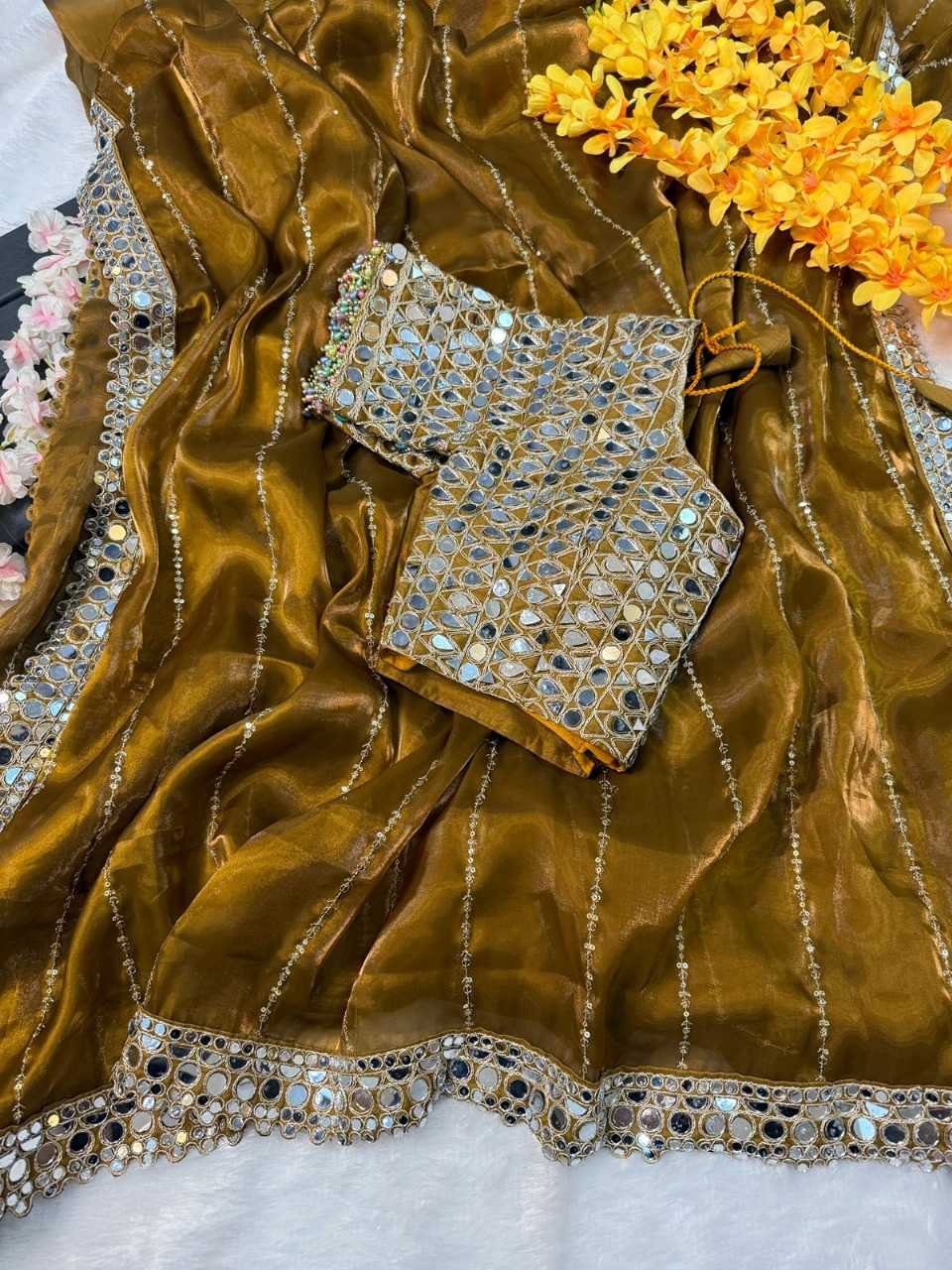 Ynf Jimmy Choo RIN222 Fiza Silk Sarees Wedding Collections Festive Collections Wholesale Handloom Sarees Designer Silk Sarees Silk Sarees For Weddings Manufacturer