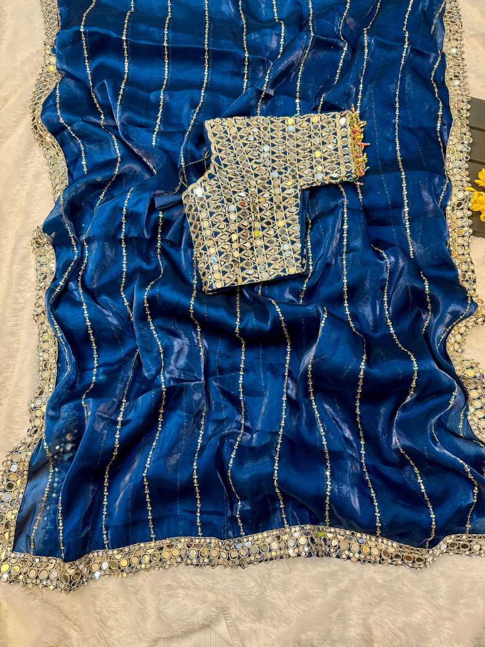 Ynf Jimmy Choo RIN222 Fiza Silk Sarees Wedding Collections Festive Collections Wholesale Handloom Sarees Designer Silk Sarees Silk Sarees For Weddings Manufacturer