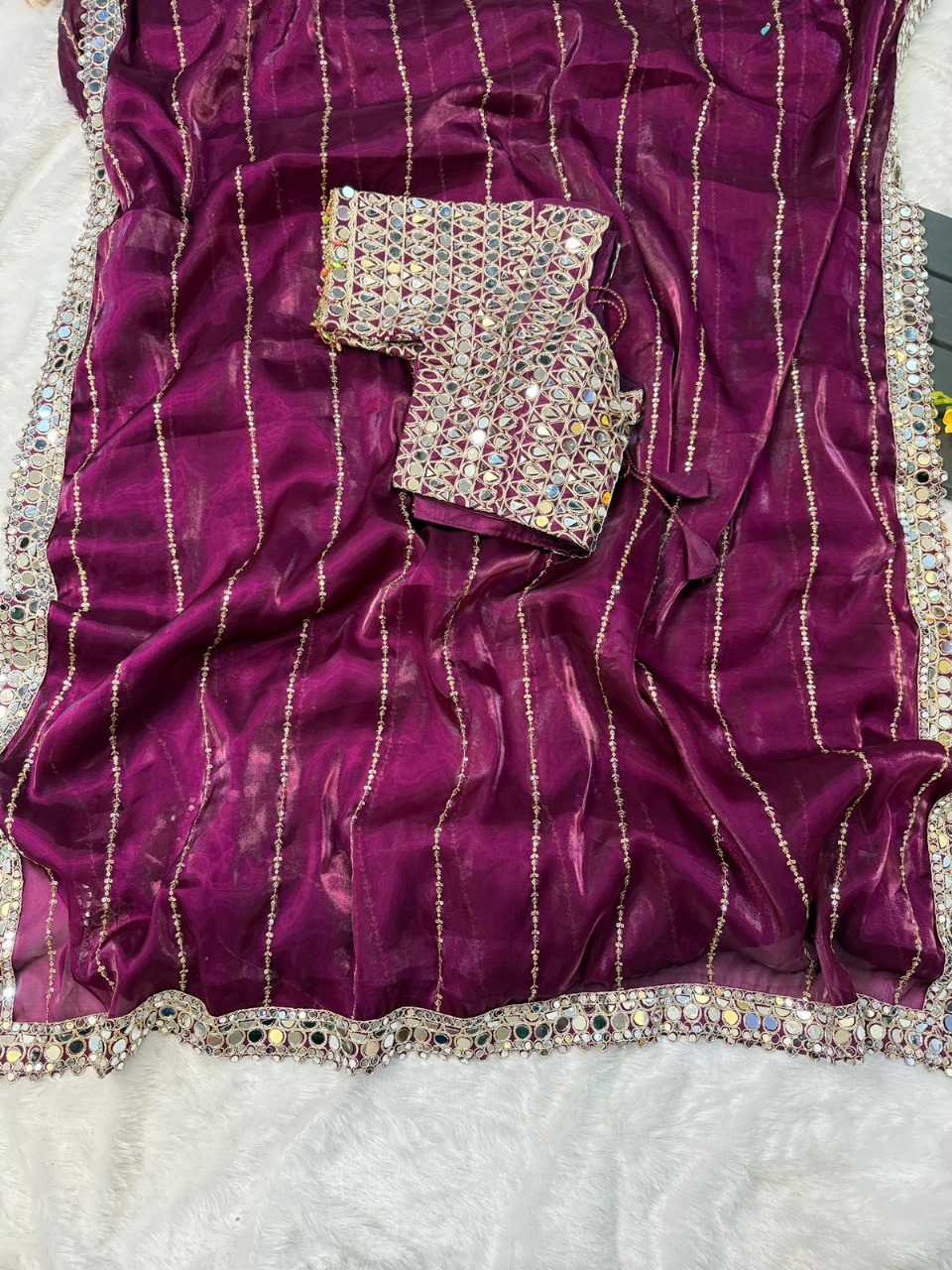 Ynf Jimmy Choo RIN222 Fiza Silk Sarees Wedding Collections Festive Collections Wholesale Handloom Sarees Designer Silk Sarees Silk Sarees For Weddings Manufacturer