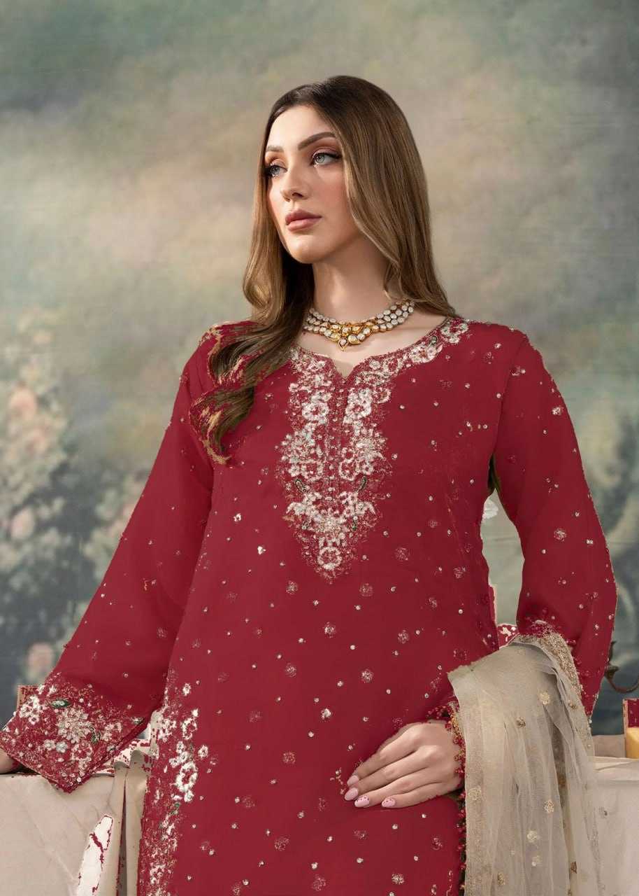 Ynf Jimmy Choo RIN232 81 Suits & Dresses Wholesale Embroidery Suits Party wear suits Manufacturer