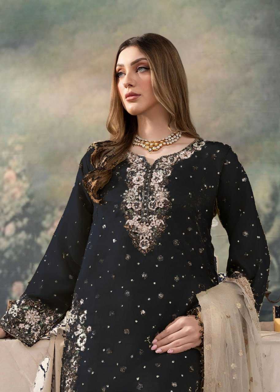 Ynf Jimmy Choo RIN232 81 Suits & Dresses Wholesale Embroidery Suits Party wear suits Manufacturer