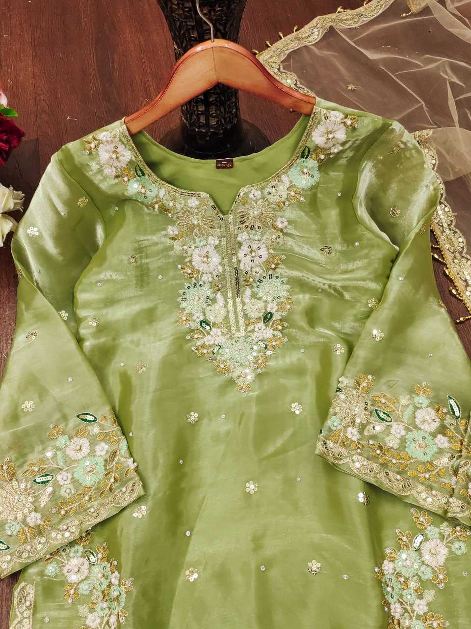 Ynf Jimmy Choo RIN232 81 Suits & Dresses Wholesale Embroidery Suits Party wear suits Manufacturer