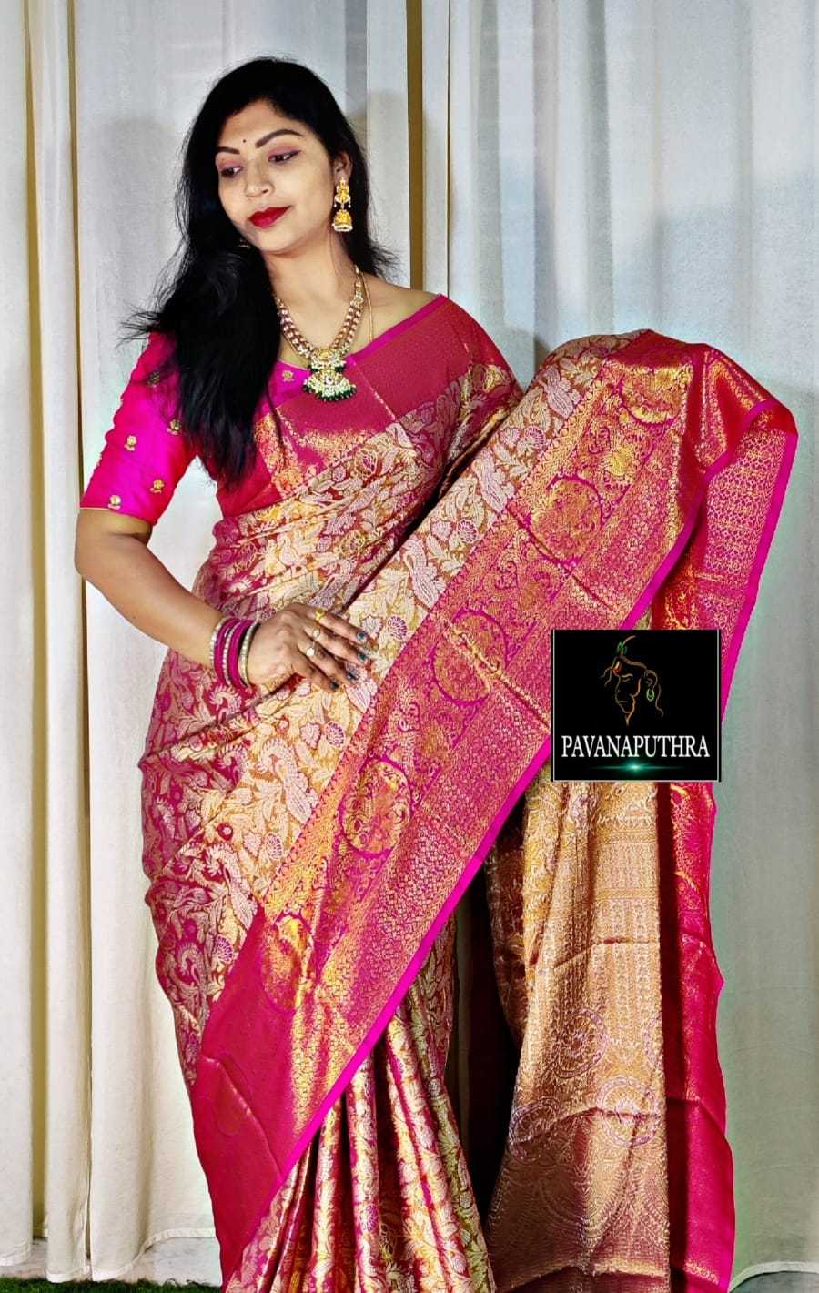Ynf Kanjivaram Silk RIN209 ST-Vol-01 Silk Sarees Wedding Collections Wholesale Kanjivaram Silk Sarees Designer Silk Sarees Zari Border Silk Sarees Manufacturer