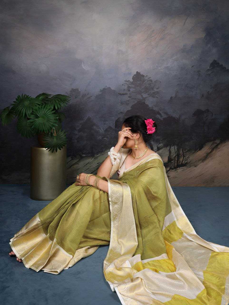 Ynf Kanjivaram Silk RIN216 Nita ambani Sarees Wedding Collections Festive Collections Wholesale Traditional Sarees Silk Sarees Sarees With Blouse Manufacturer